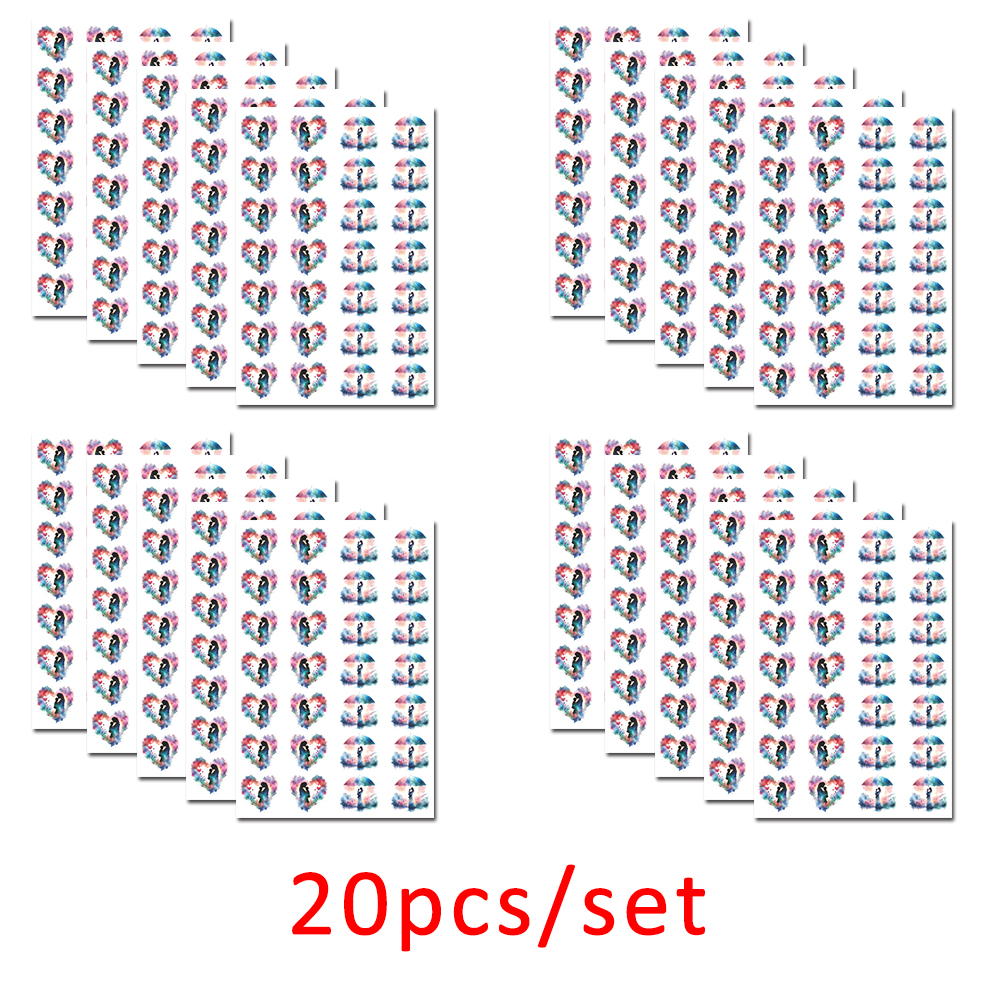 Jewelry & Watches Bench - 20pcs/set Heart Mother's Day Polymer Clay