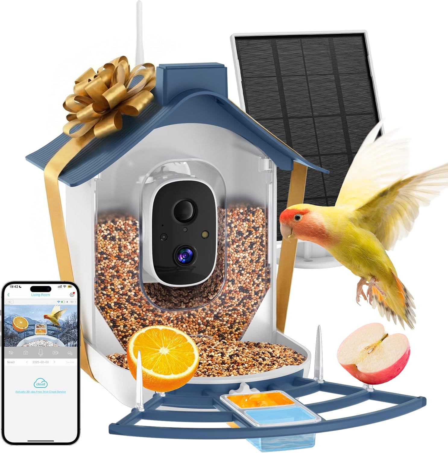 Watches & Jewelry Repair Center New York - Smart Bird Feeder with Camera, Solar