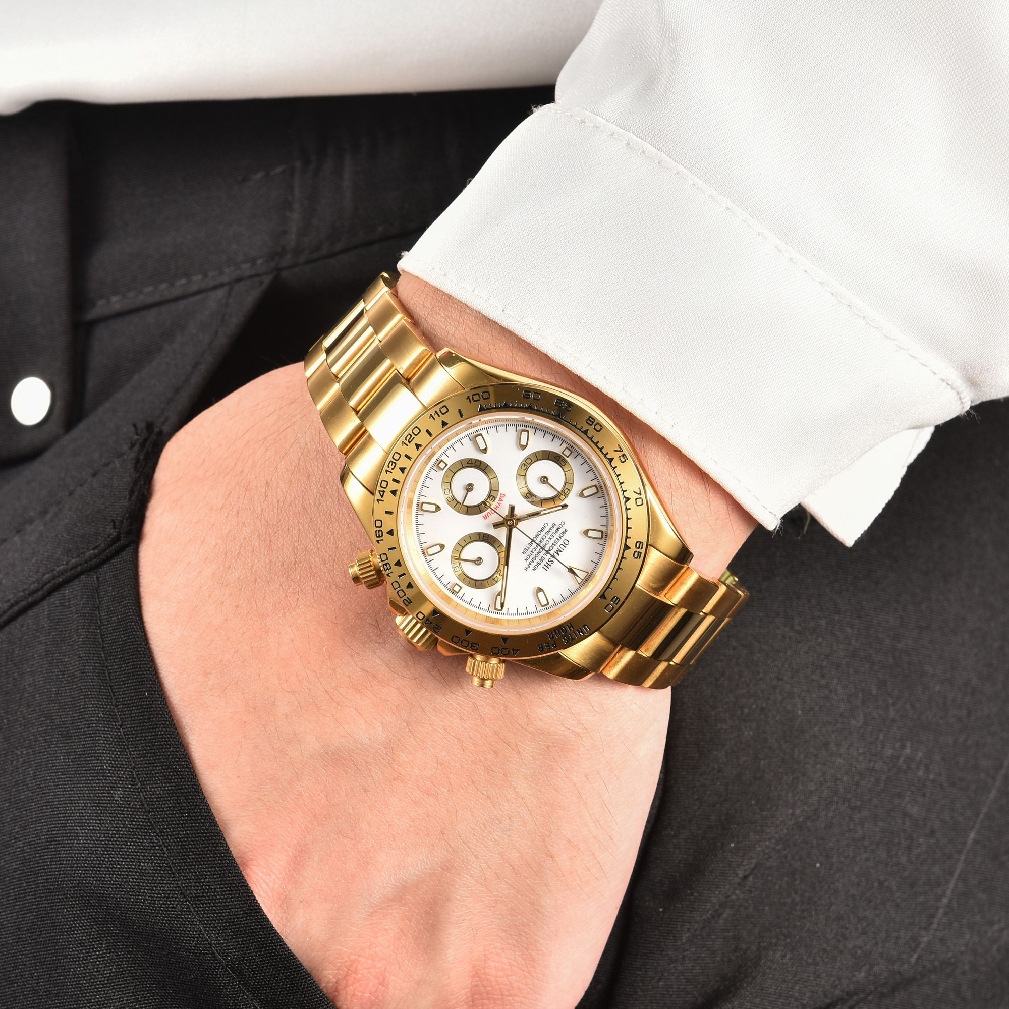 39mm VK63 watch Gold Stainless - Leather Bracelet review and price