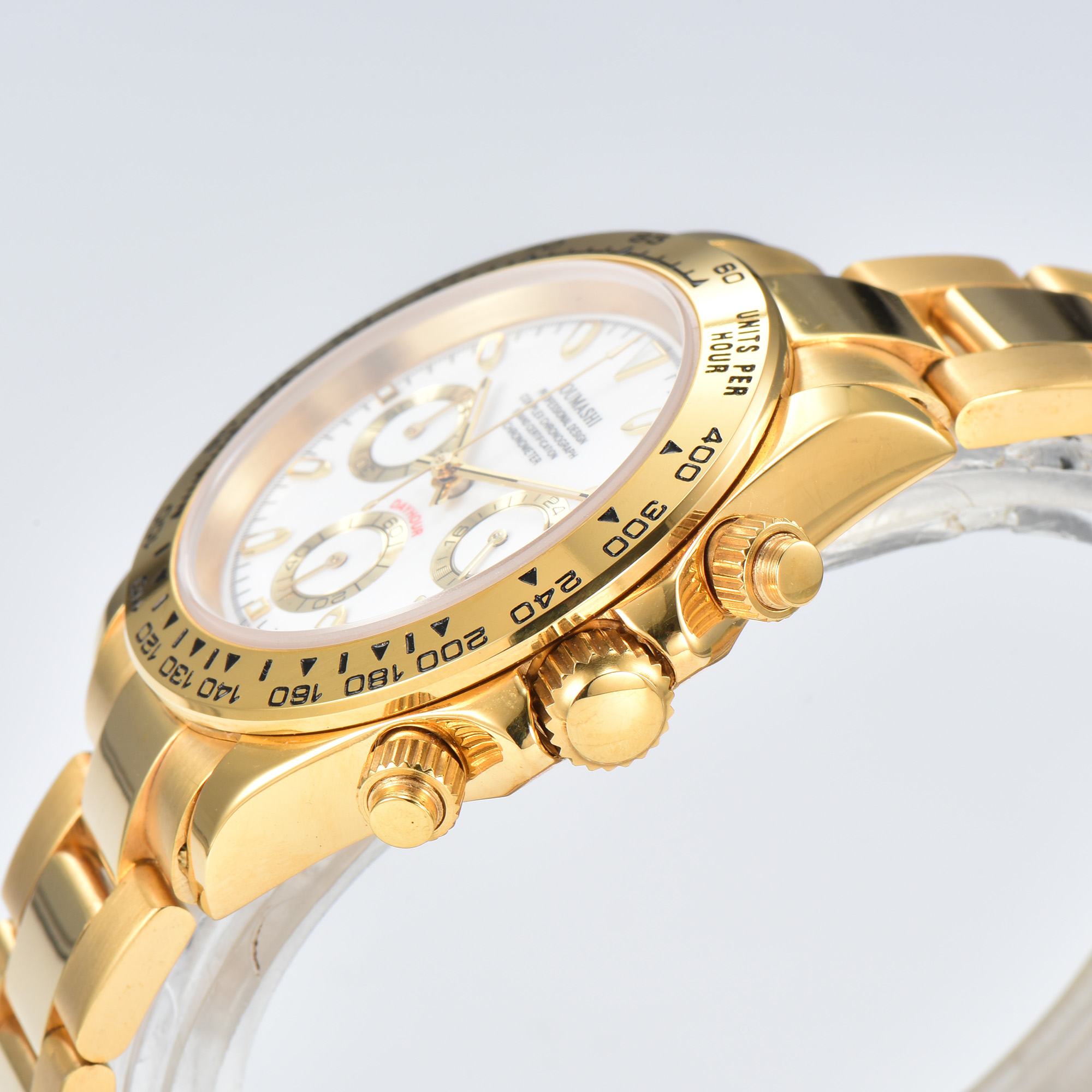 39mm VK63 watch Gold Stainless - Leather Bracelet review and price