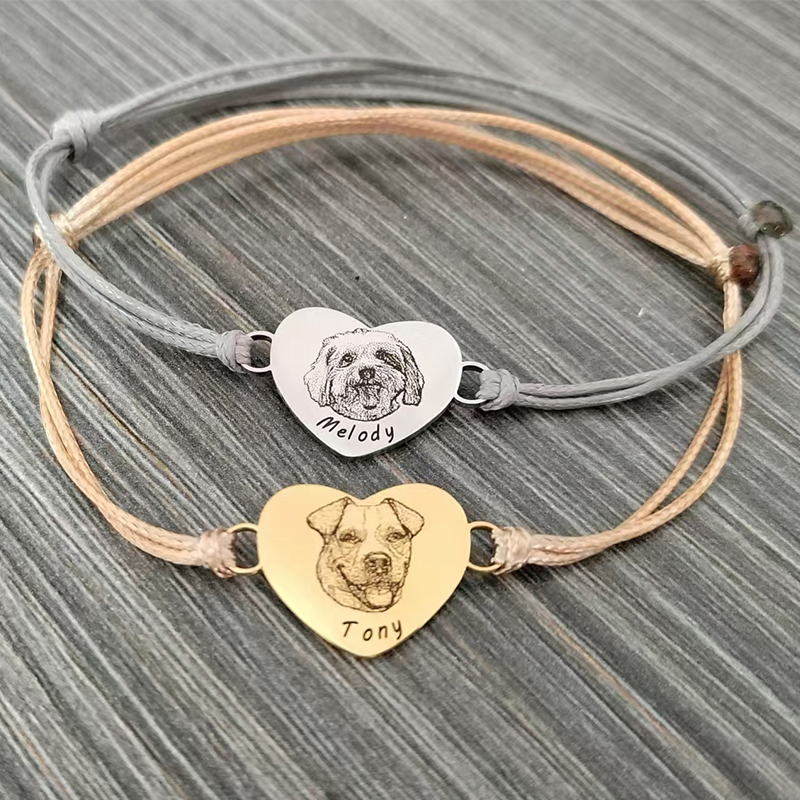 RetroGem Creative Custom Pet P - Rose Gold Bracelet review and price