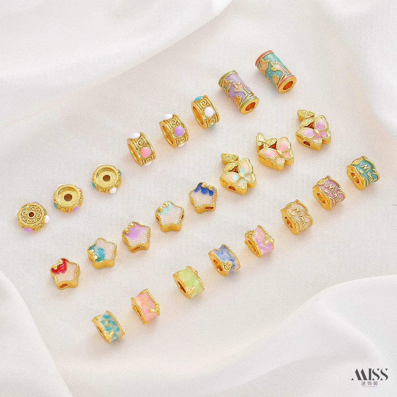 Cloisonne Enamel 18K Gold Plat - Rose Gold Bracelet review and price