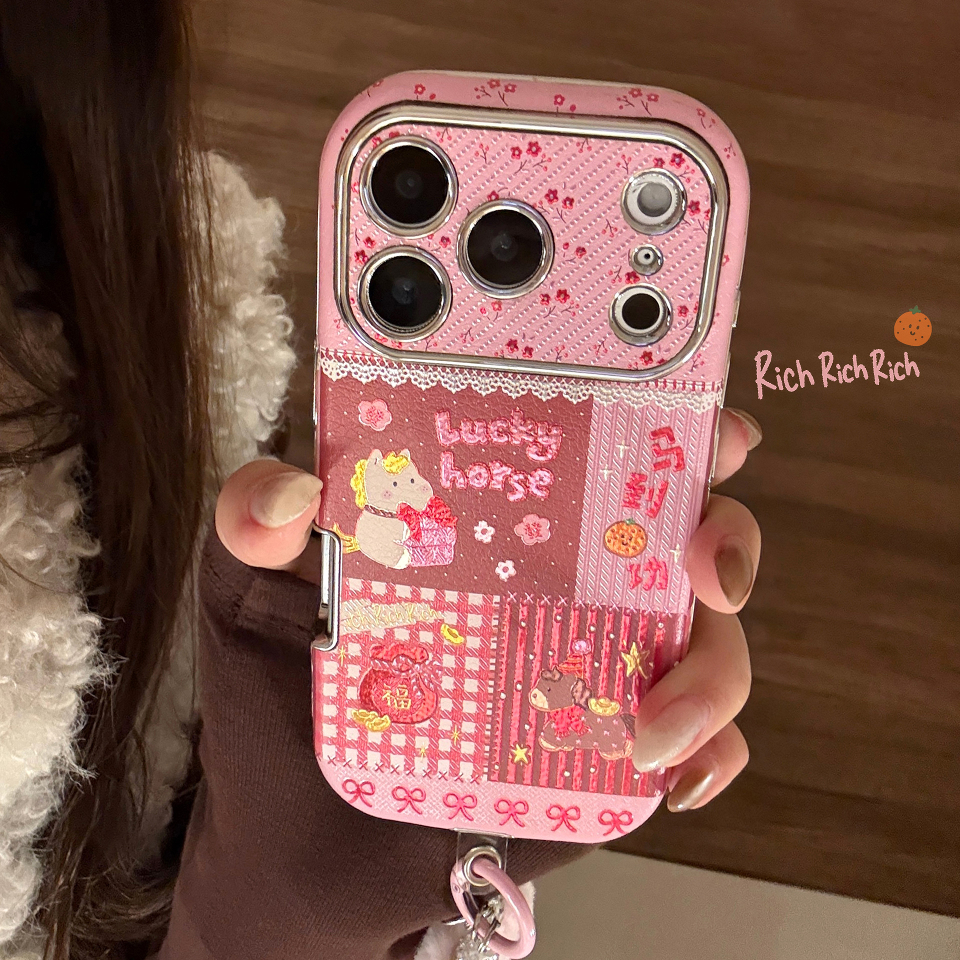 Korean Cartoon Horse Splicing  - Leather Bracelet review and price