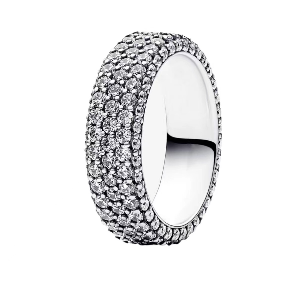 Dazzling all zirconia 100% 925 - Statement Cocktail Ring review and price