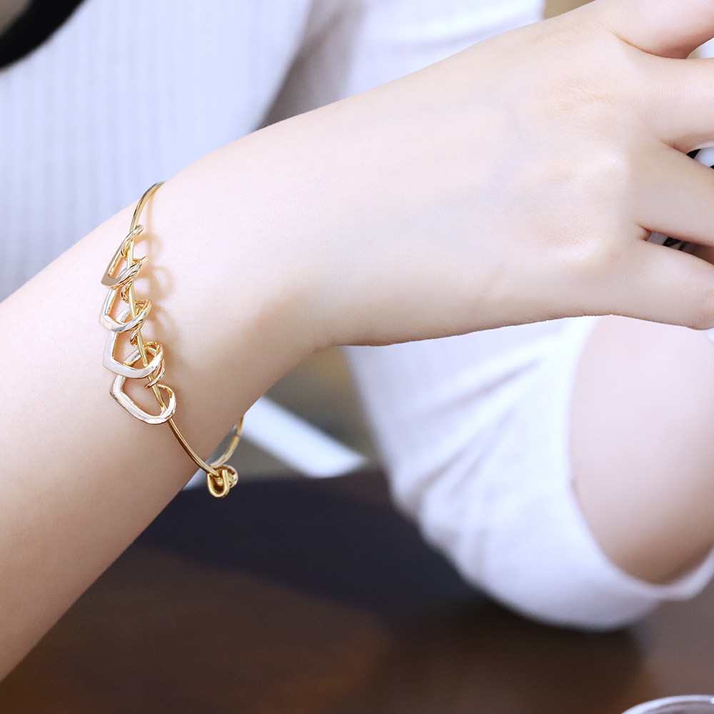 Customized Engraved Name Brace - Rose Gold Bracelet review and price