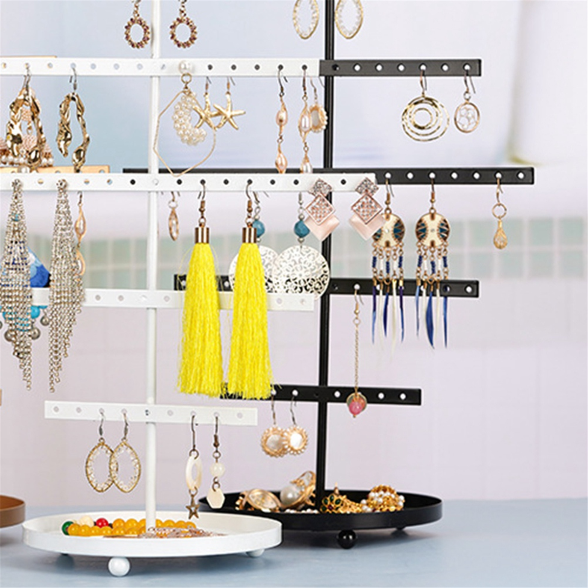 ABQR Black 3-Layer Simple Earr - Jewelry & Watches Bench review and price