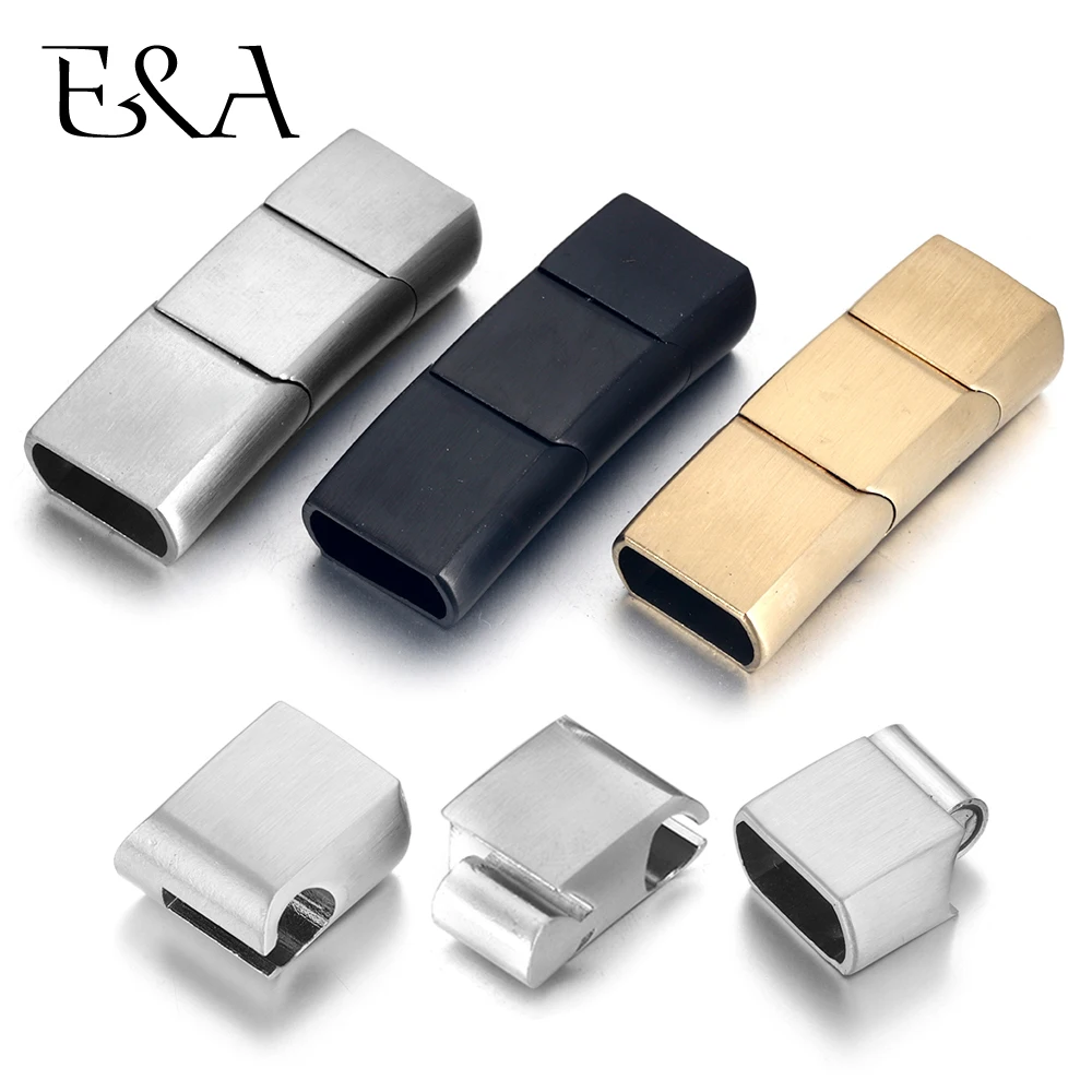 Extended Stainless Steel Clasp - Leather Bracelet review and price