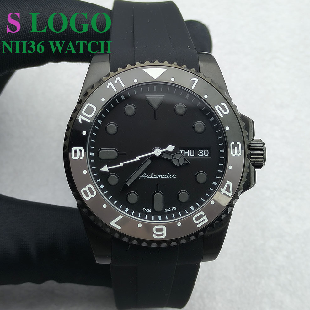 40MM NH36 Watch Black Men's St - Jewellery Watch review and price