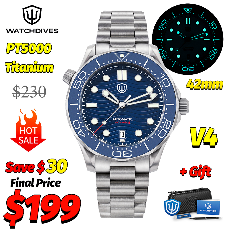 Watchdives WD007 V4 007 NTTD M - Jewellery Watch review and price