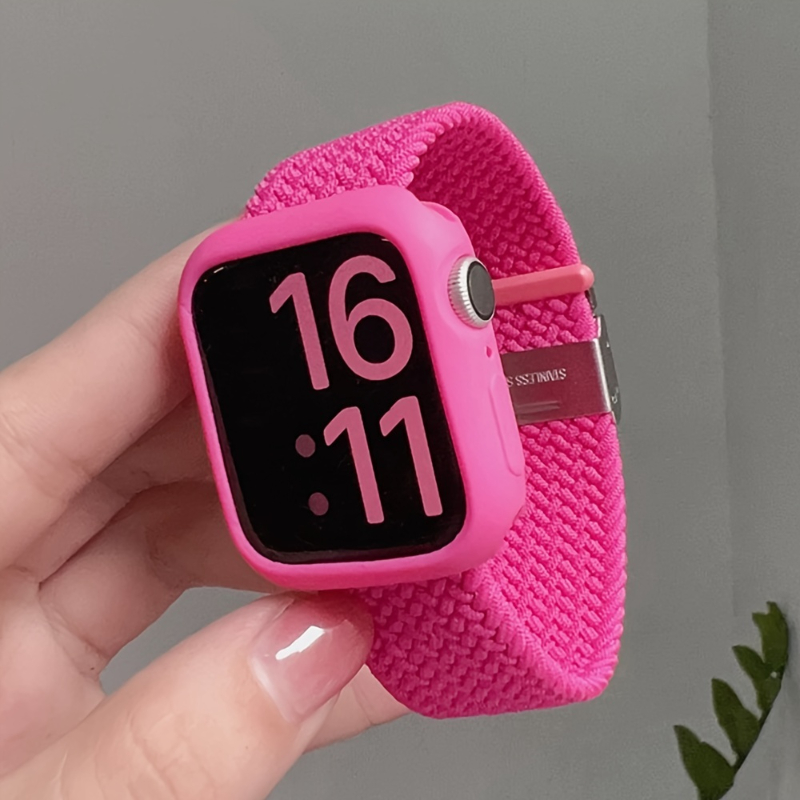 Silicone Case for Apple Watch  - Jewelry Smart Watches review and price