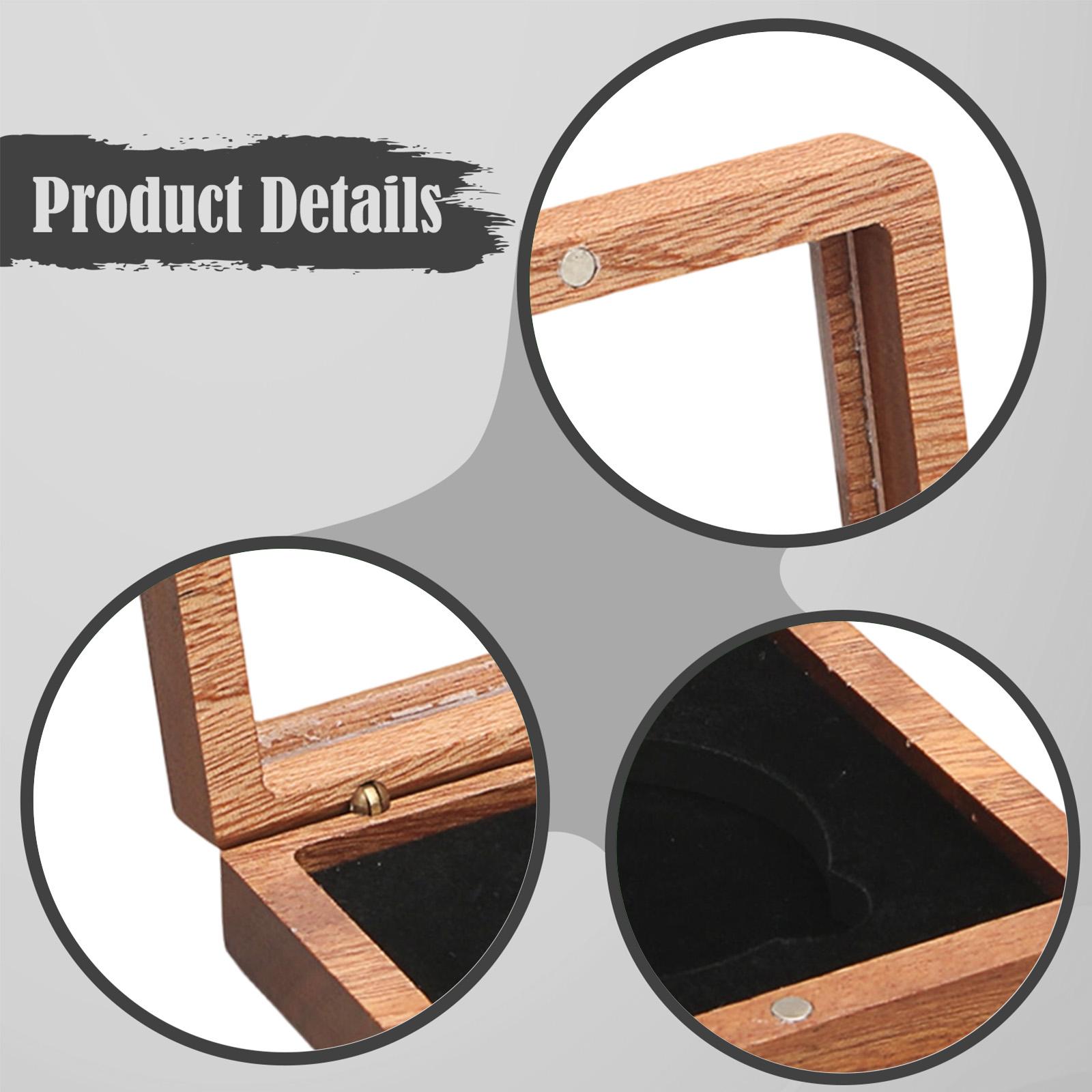 Wooden Collection Case with Cl - Collectors Coins Jewelry & Watches Of Smithtown review and price