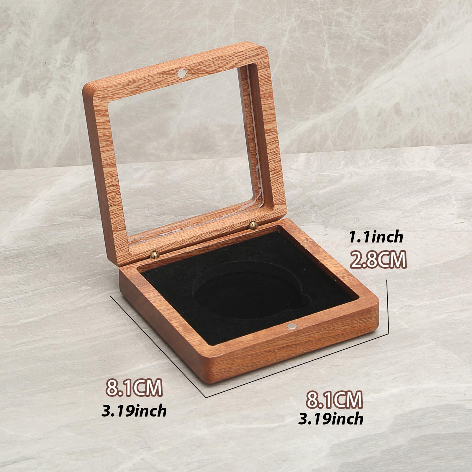 Wooden Collection Case with Cl - Collectors Coins Jewelry & Watches Of Smithtown review and price