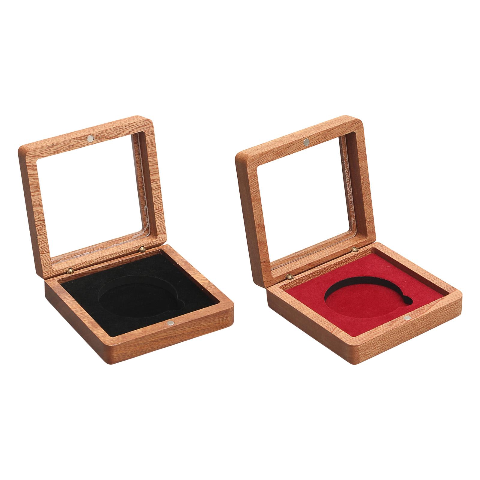 Wooden Collection Case with Cl - Collectors Coins Jewelry & Watches Of Smithtown review and price