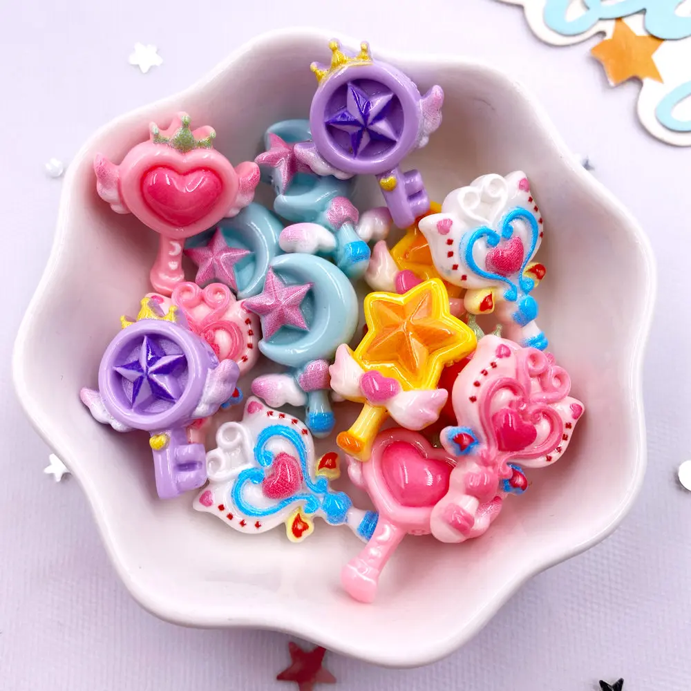 20PCS Resin Colorful Cartoon L - Paradise Jewelry & Watches Llc Photos review and price