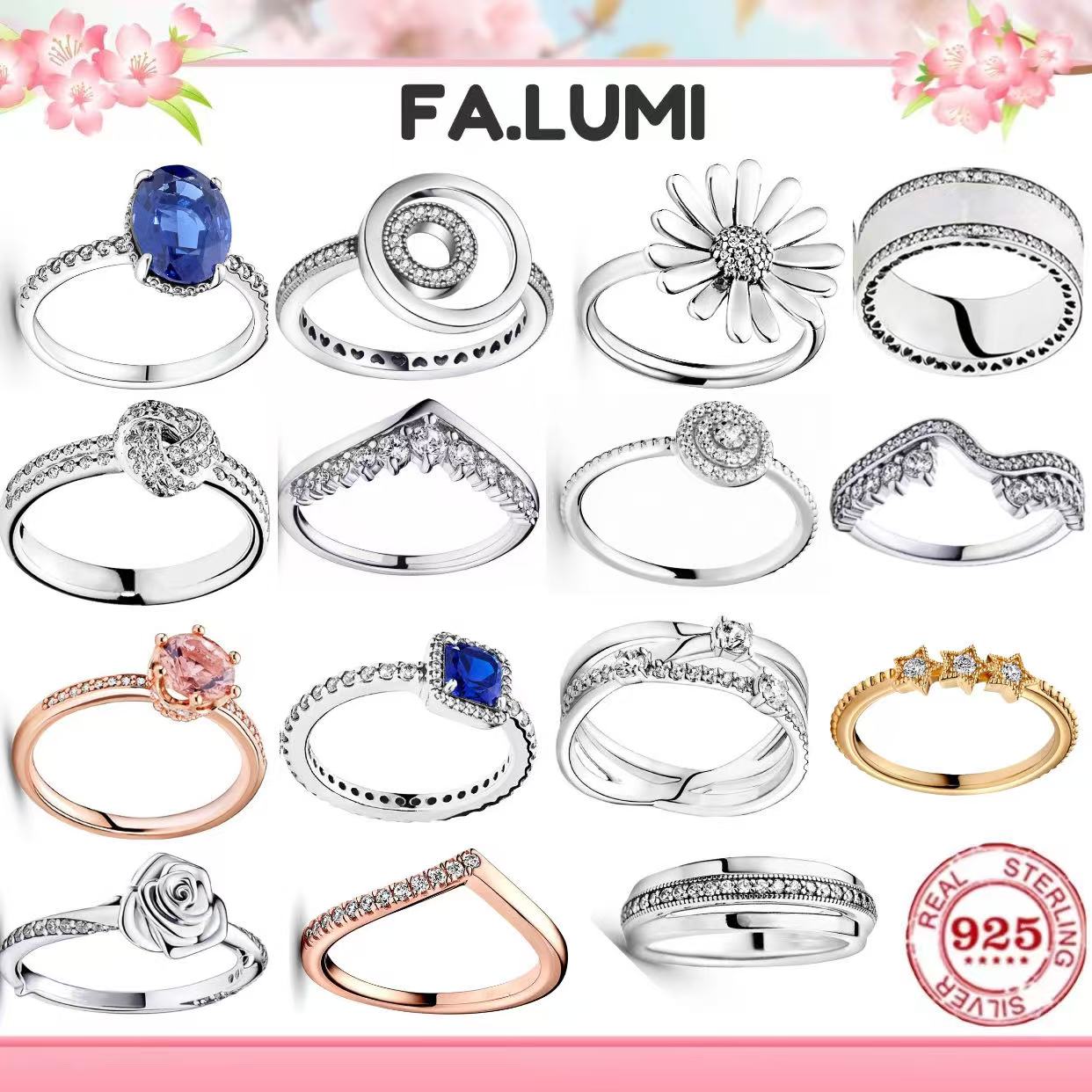 Hot Sale 925 Sterling Silver S - Statement Cocktail Ring review and price