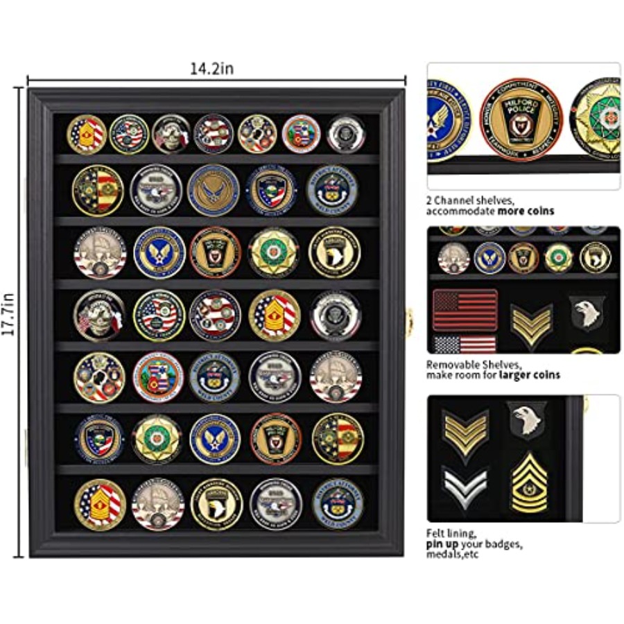 Medals Display Case Wall Frame - Collectors Coins Jewelry & Watches Of Smithtown review and price