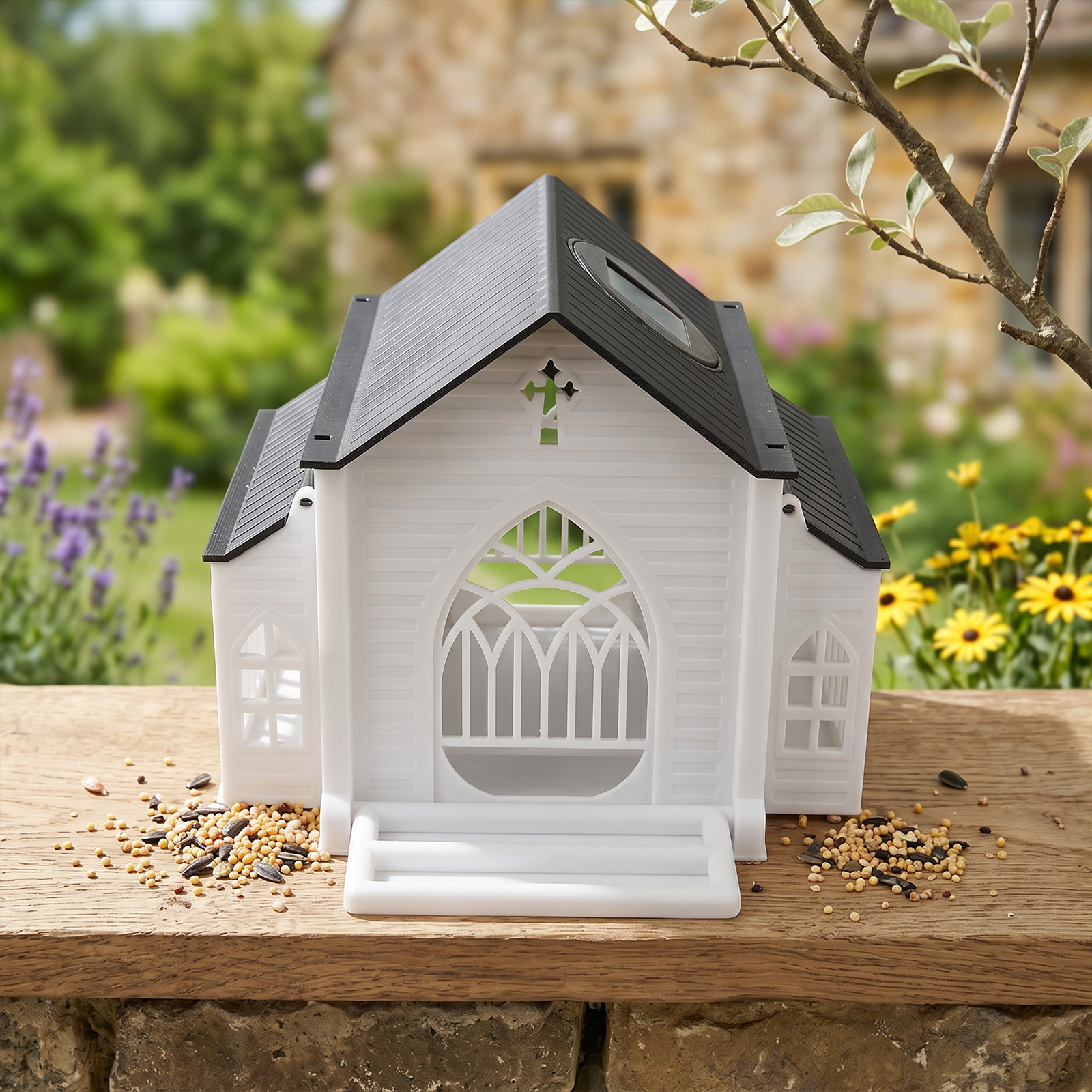 Church-Shaped Metal Bird Feede - Watches & Jewelry Repair Center New York review and price