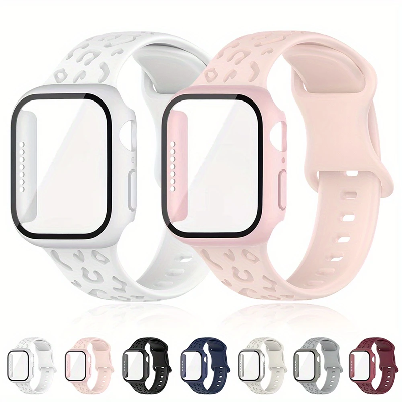 Glass+Case+Strap for Apple Wat - Jewelry Smart Watches review and price