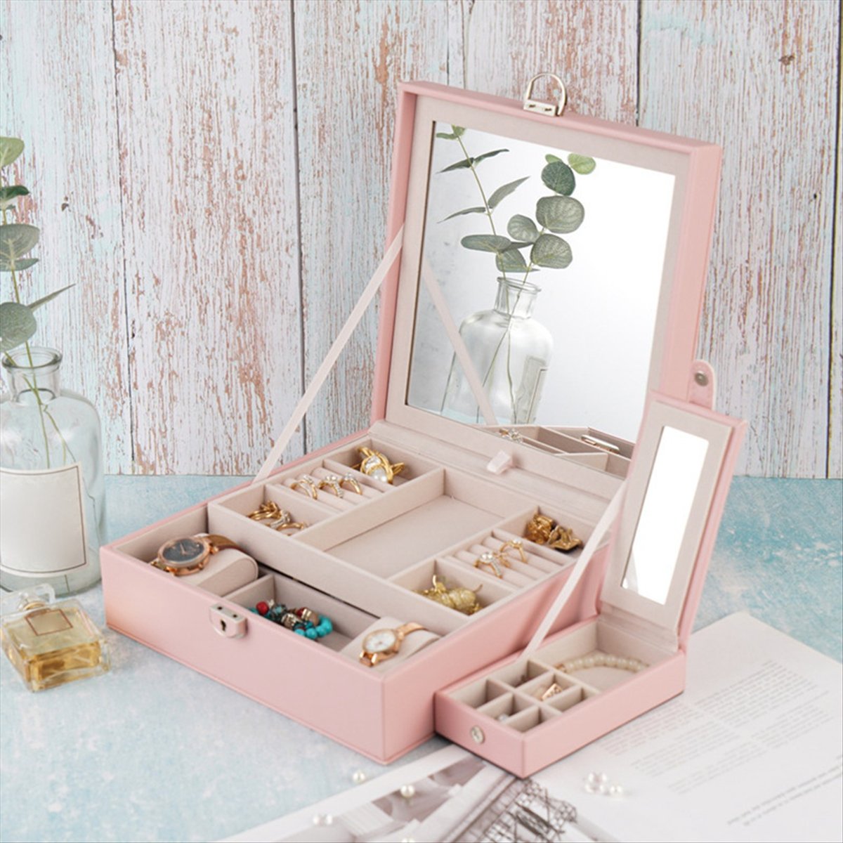 ABQR Girly Pink Jewelry Box Je - Jewelry & Watches Bench review and price