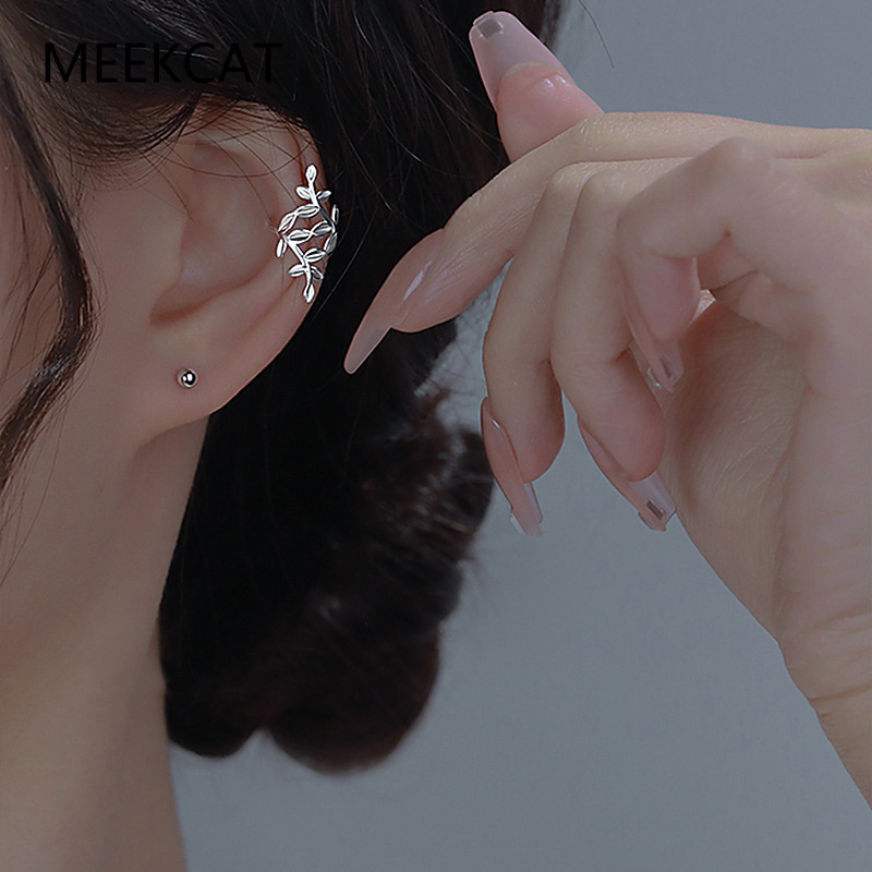925 Sterling Silver Hollow Bra - Ear Cuff No Piercing review and price