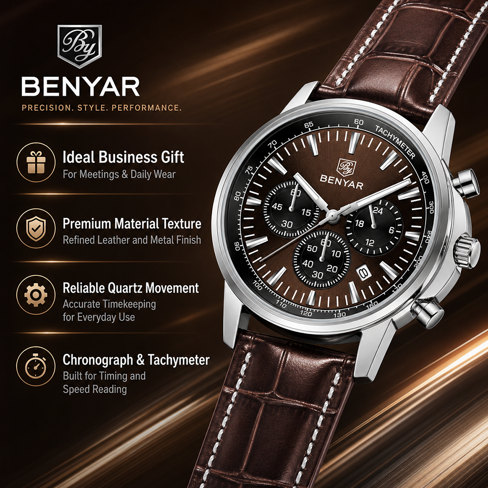 BENYAR Top brand multifunction - Leather Bracelet review and price