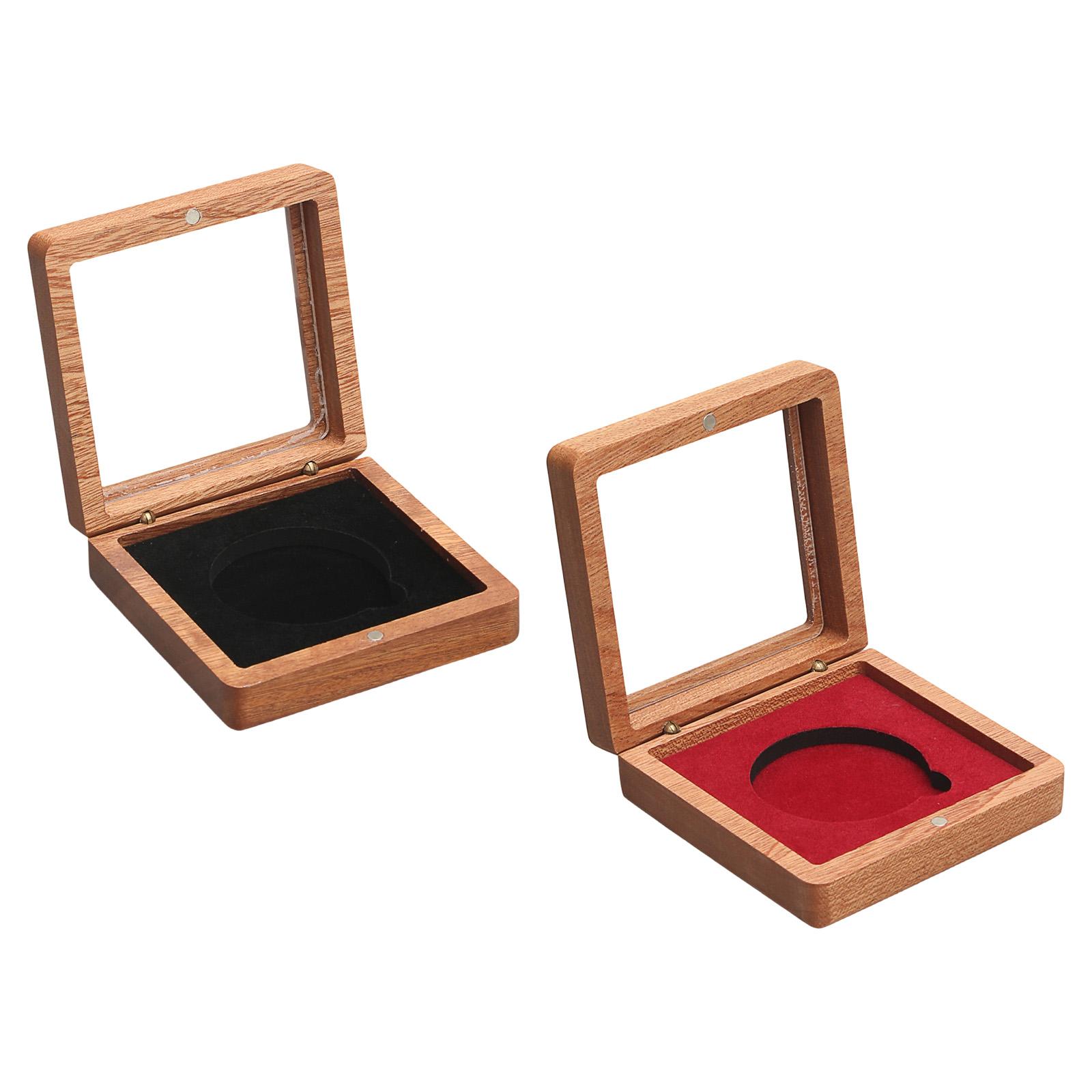 Wooden Coin Presentation Displ - Collectors Coins Jewelry & Watches Of Smithtown review and price