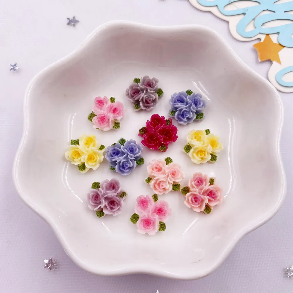 50pcs Resin Mini Colorful Thre - Paradise Jewelry & Watches Llc Photos review and price
