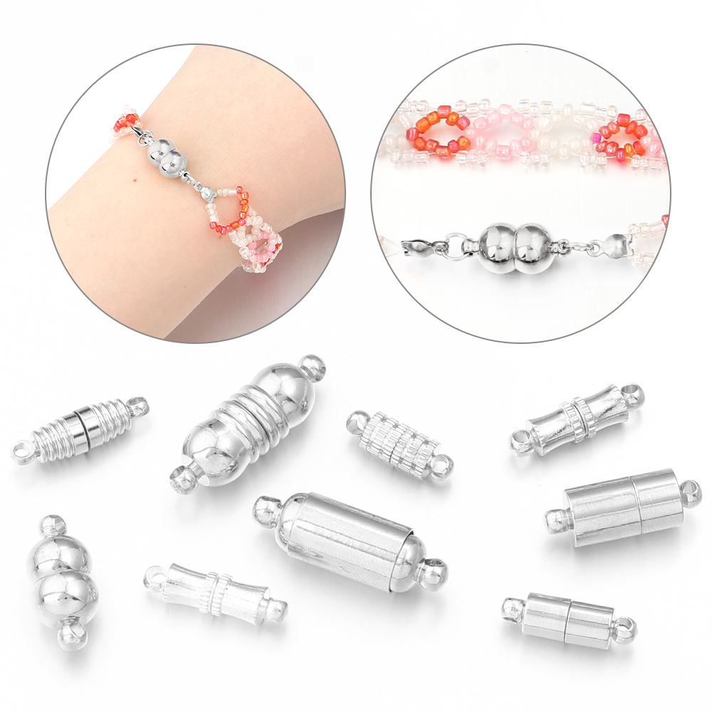 5pcs/lot Strong Magnetic Clasp - Leather Bracelet review and price