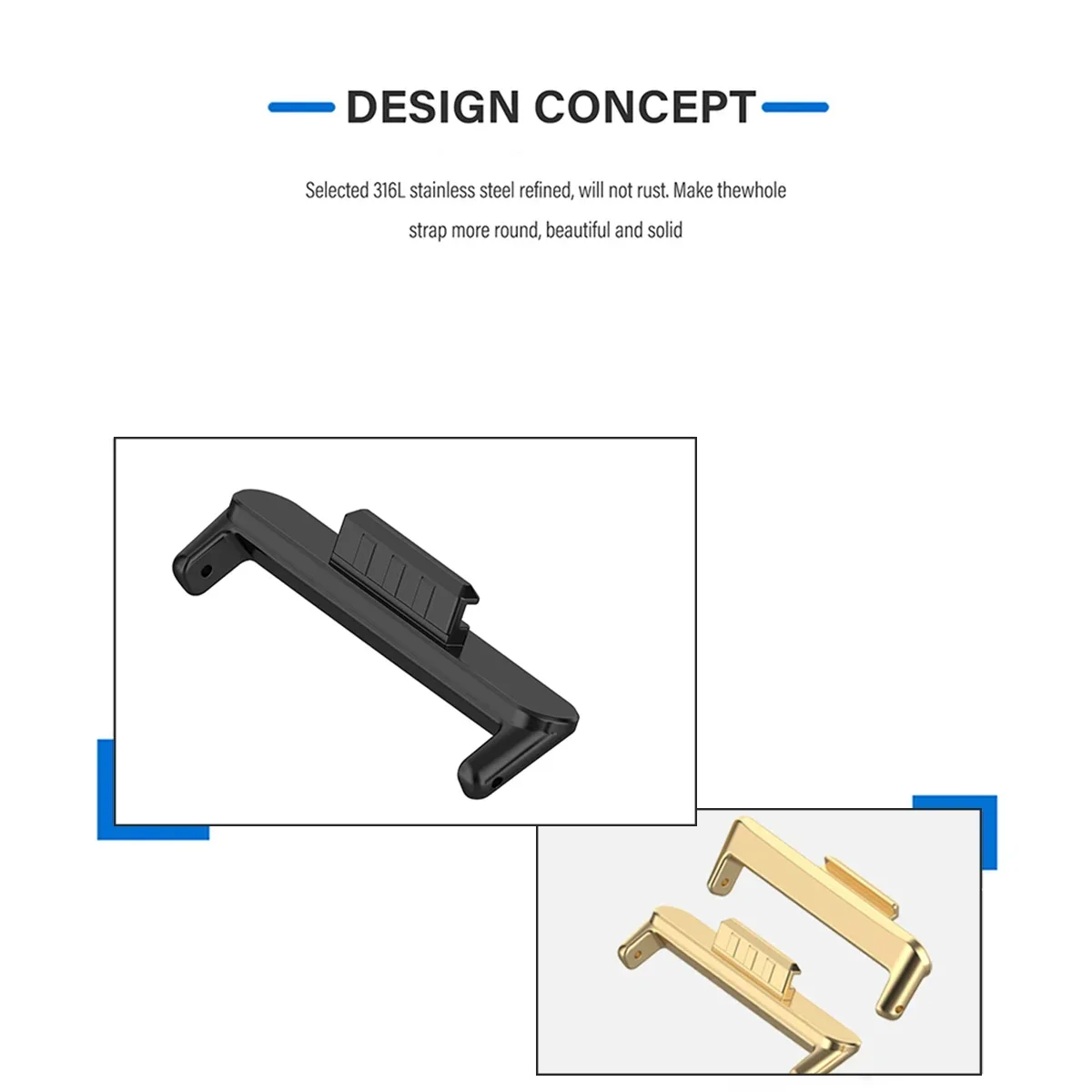 20mm 22mm 1Pair Adapter for Hu - Jewellery Watch review and price