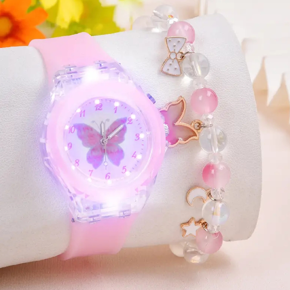 Fashion Butterfly Silicone Lum - Jewelry Making Watches review and price