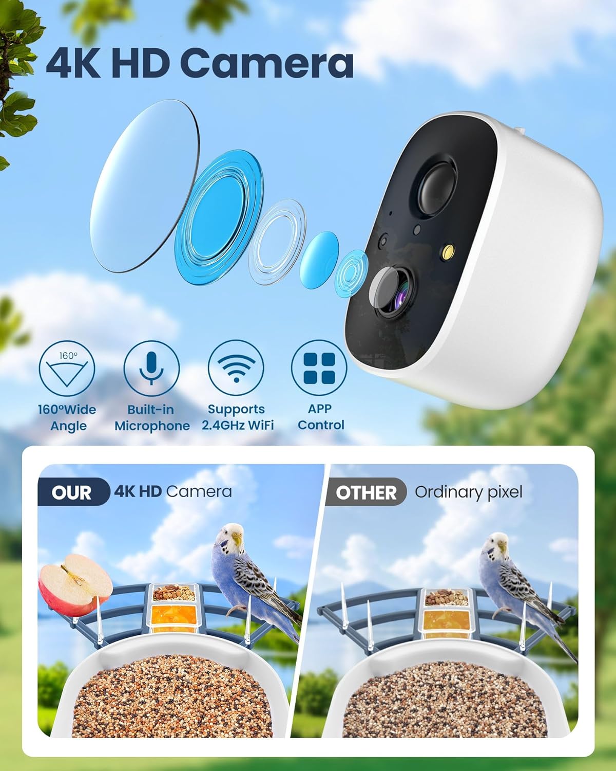 Smart Bird Feeder with Camera, - Watches & Jewelry Repair Center New York review and price