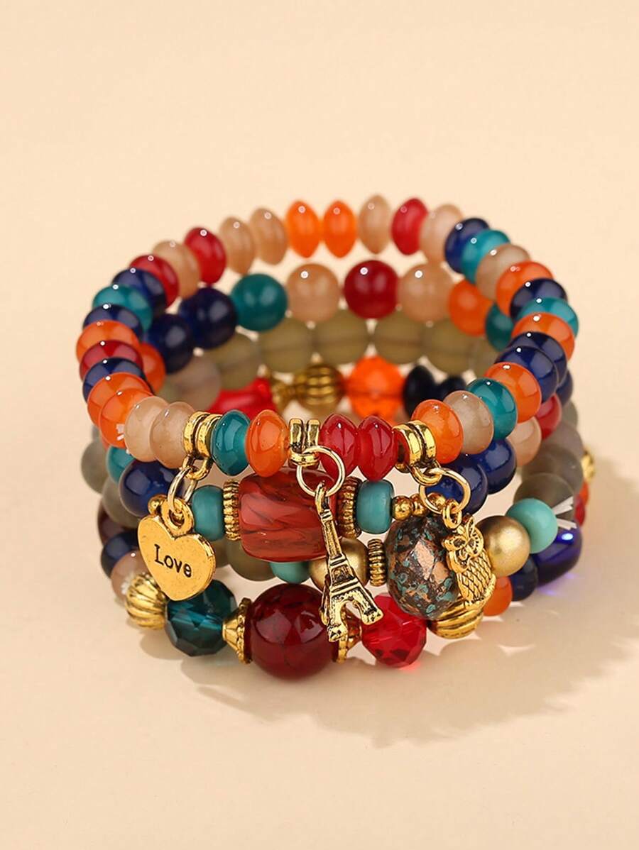 1 Set Of 4pcs Boho Style Decor - Jewelry & Watches Bench review and price