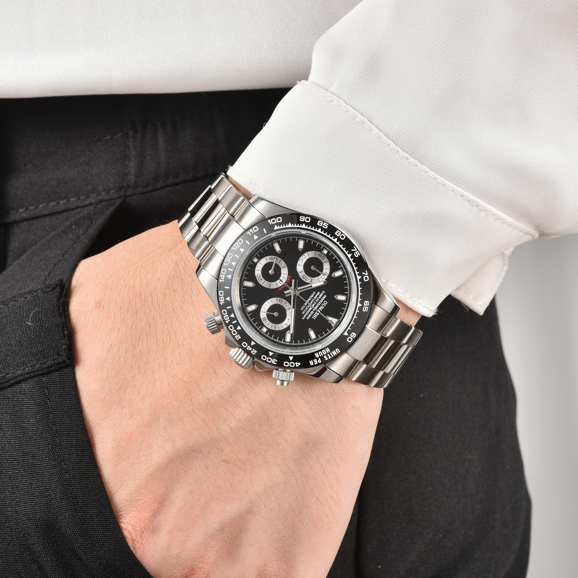 Men's watch VK63 Quartz moveme - Leather Bracelet review and price