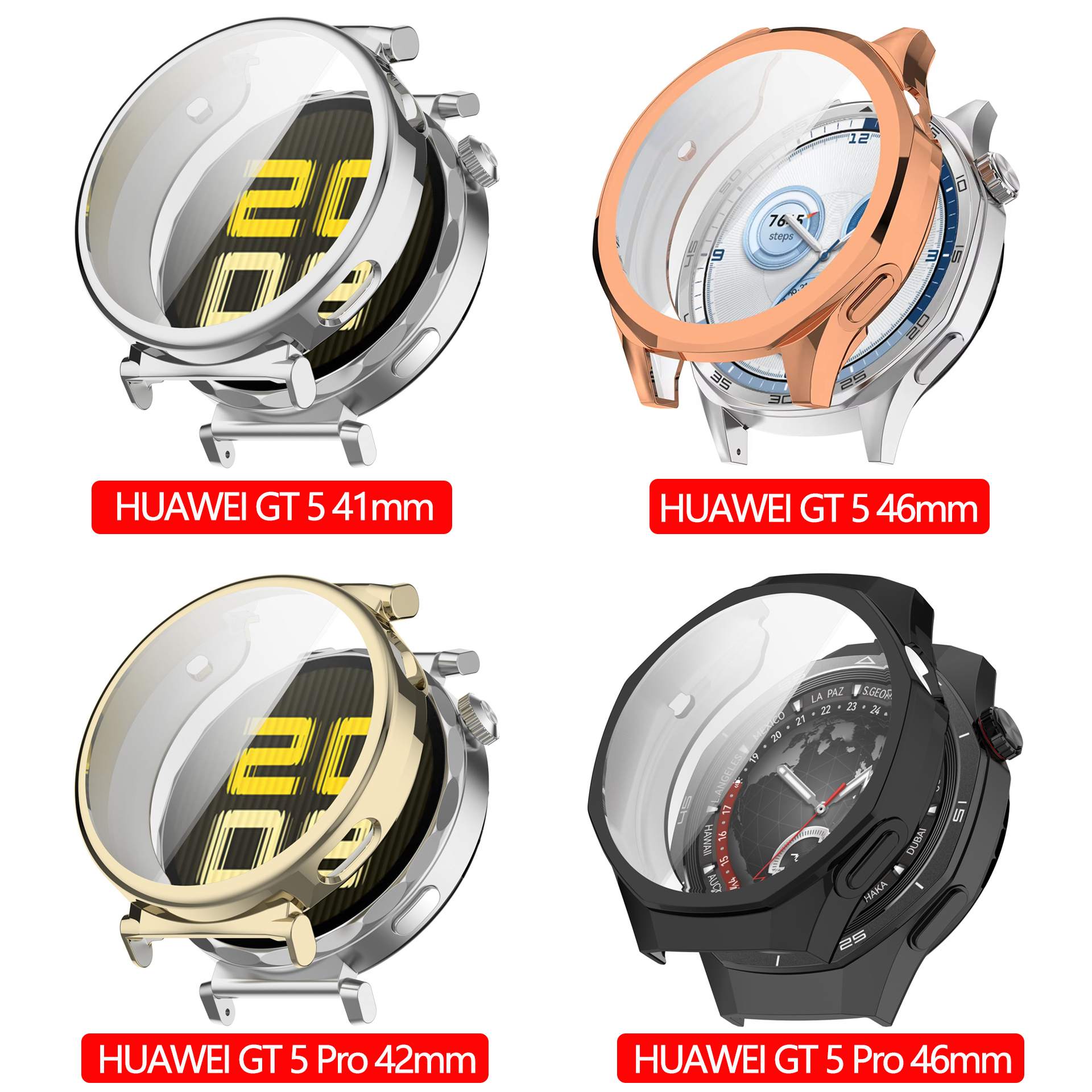 Case For HUAWEI Watch GT 5/5 P - Jewelry Smart Watches review and price