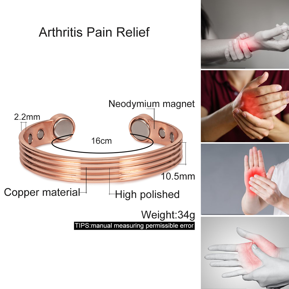 Customized Pure Copper Bracele - Rose Gold Bracelet review and price