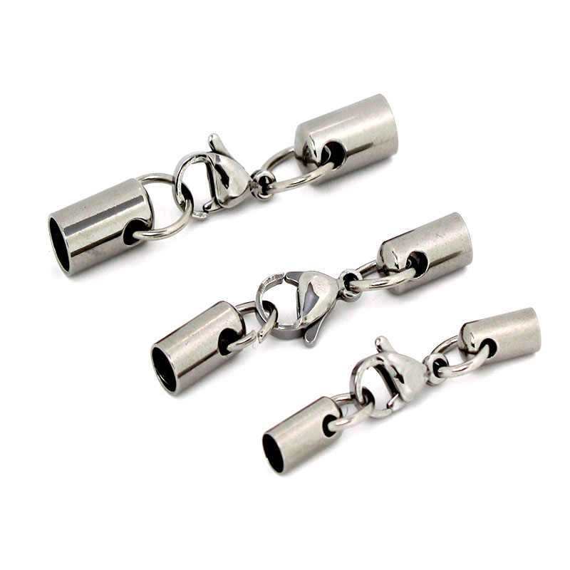 5Set Stainless Steel Lobster C - Leather Bracelet review and price
