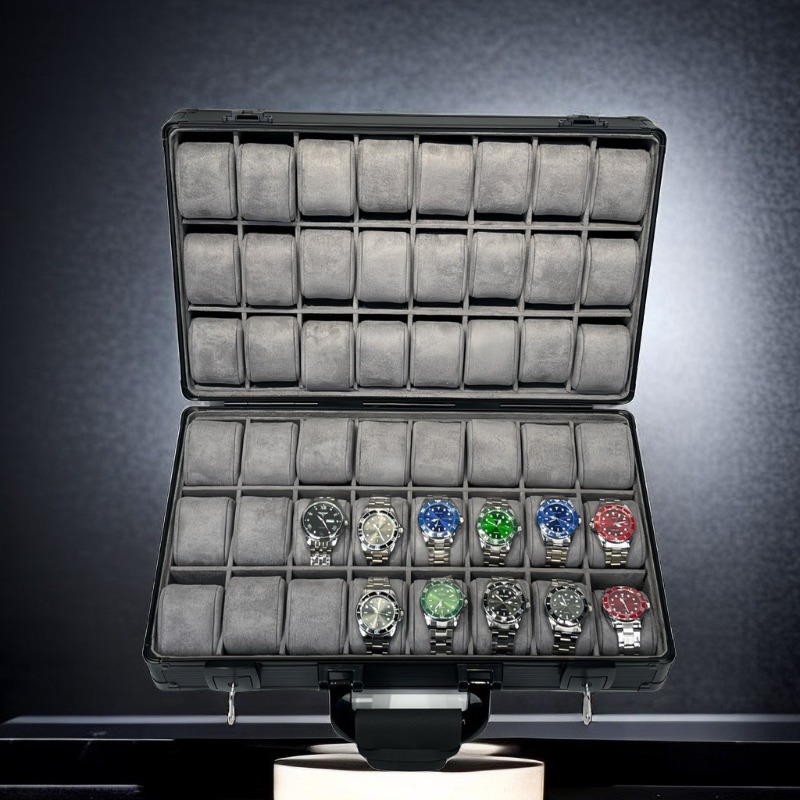 Aluminum Green Watch Box Mens  - Jewelry Rolex Watches review and price