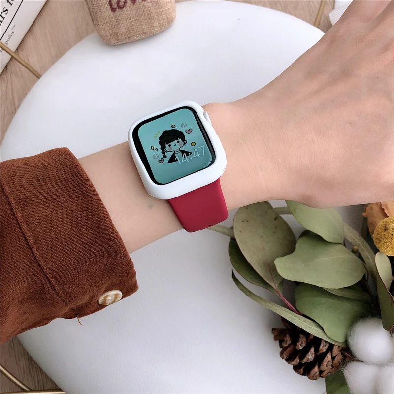 Glass+cover For Apple Watch Ca - Jewelry Smart Watches review and price