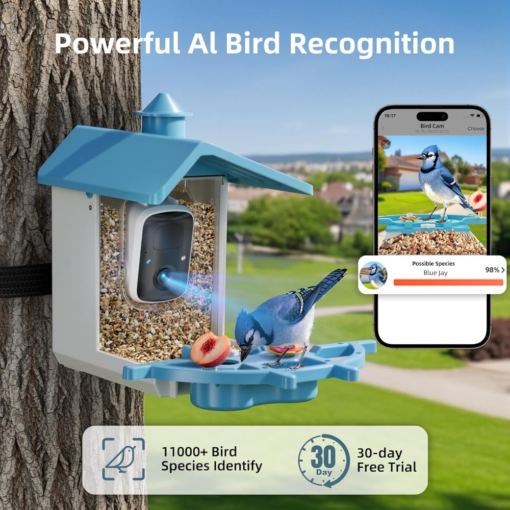 Bird Feeder with Camera for Ou - Watches & Jewelry Repair Center New York review and price
