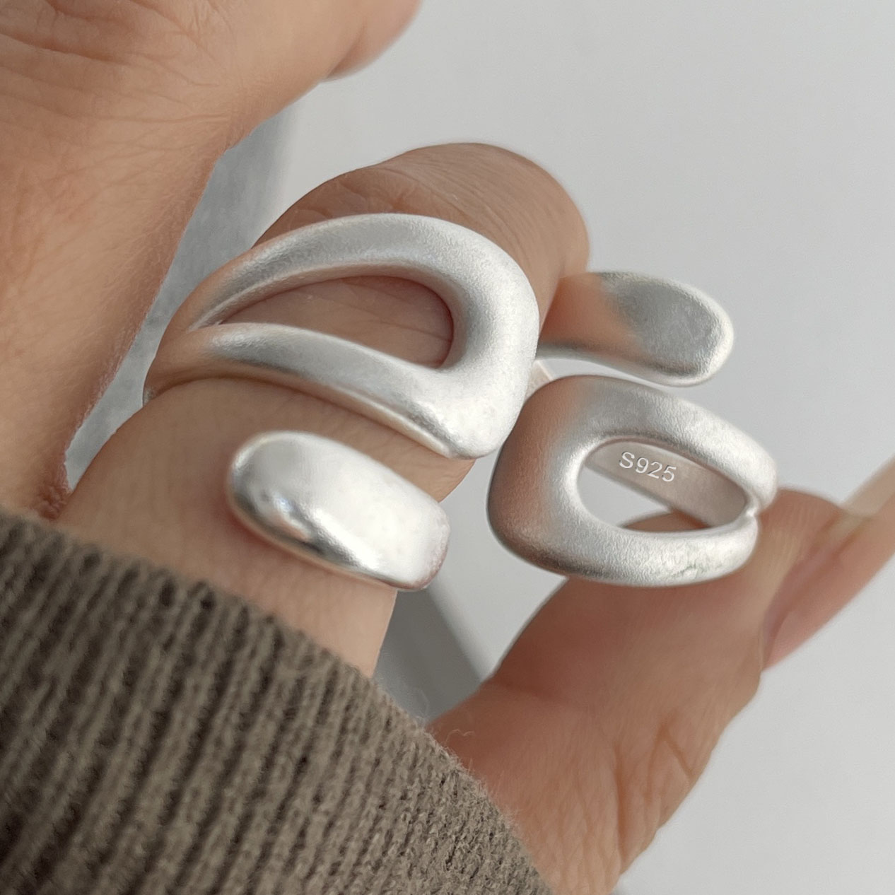 925 Sterling Silver Rings for  - Statement Cocktail Ring review and price