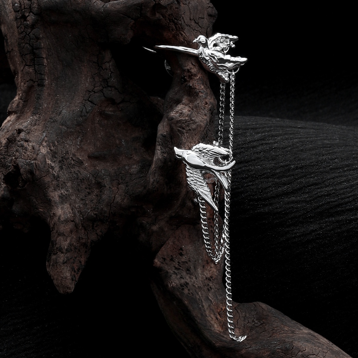 F.I.N.S Bird-Shaped S925 Sterl - Ear Cuff No Piercing review and price