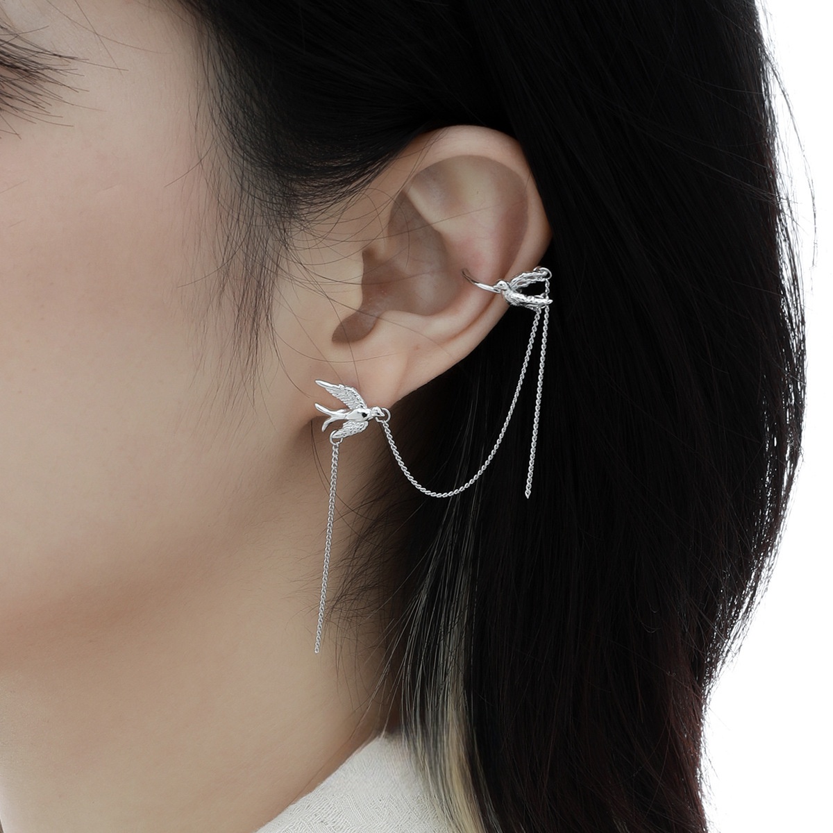 F.I.N.S Bird-Shaped S925 Sterl - Ear Cuff No Piercing review and price
