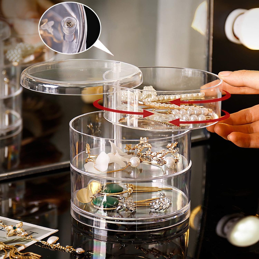 360 Rotating Jewelry Organizer - Jewelry & Watches Bench review and price