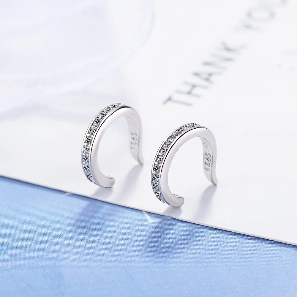 Simple Micro Pave 925 Sterling - Ear Cuff No Piercing review and price