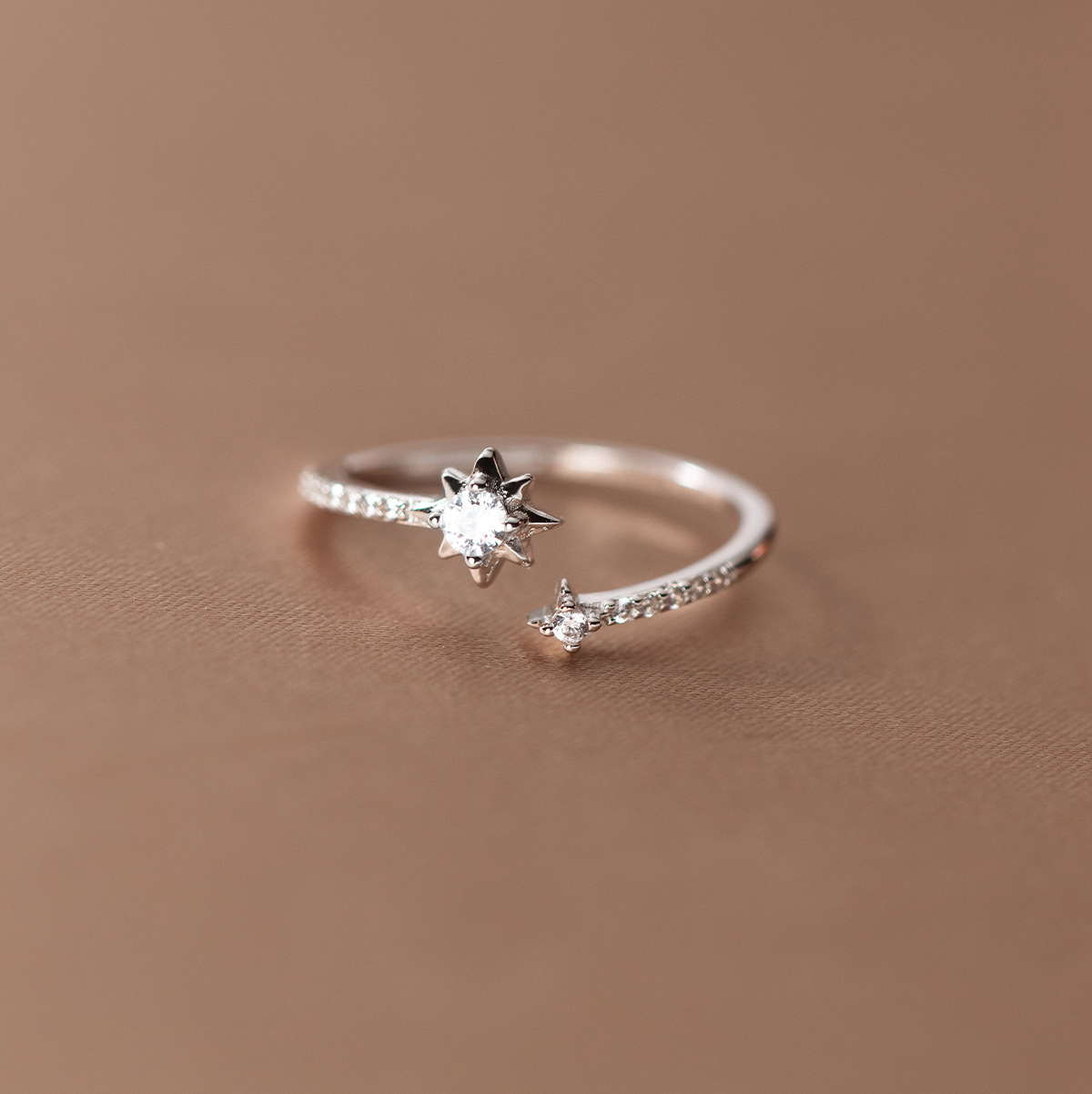 New in 925 Sterling Silver Zir - Statement Cocktail Ring review and price