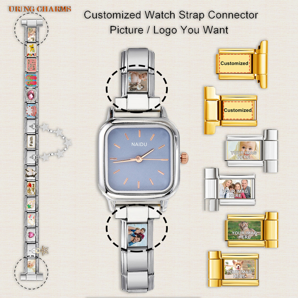 1 pair Picture Logo Customized - Jewelry Making Watches review and price
