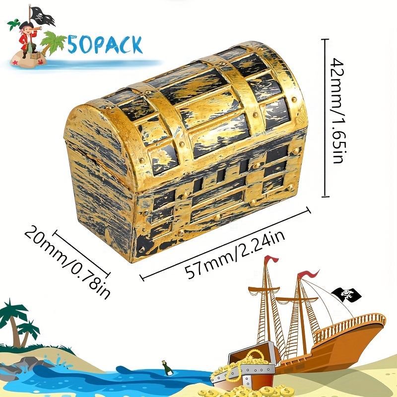 24/50pcs Halloween Pirate Trea - Jewelry & Watches Bench review and price