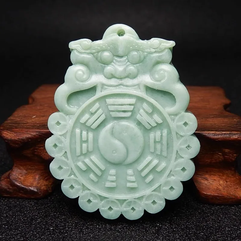 Green Real Jade Tai Chi Pendan - Luxury Gifts Jewelry & Watches Namfleg Mostar review and price