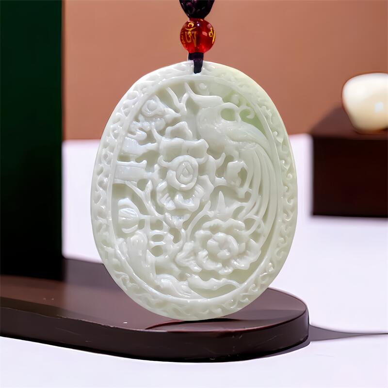 White Natural Real Jade Flower - Luxury Gifts Jewelry & Watches Namfleg Mostar review and price