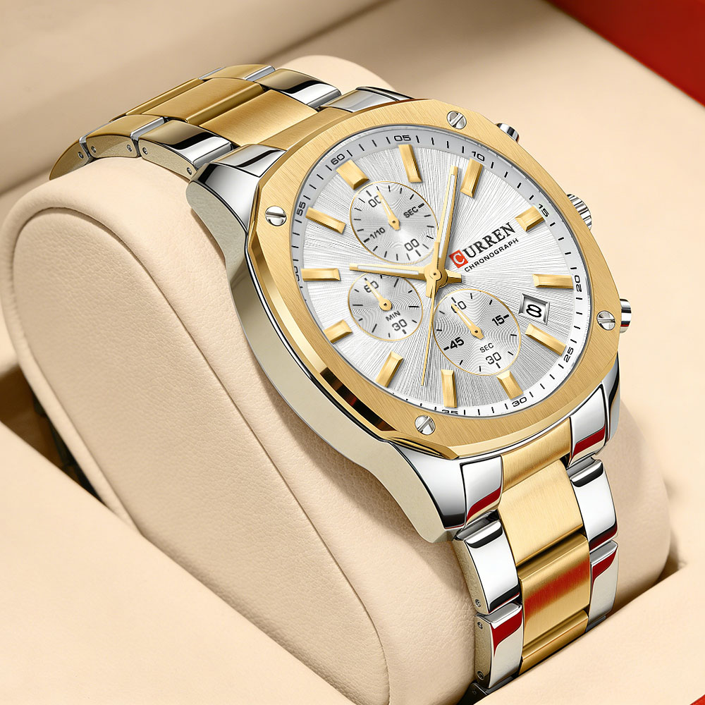 CURREN Modern Men's 42mm Sport - Jewellery Watch review and price